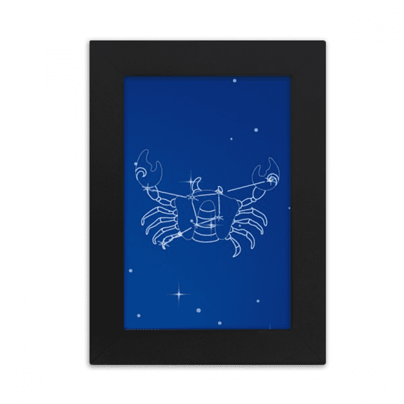 Star Universe Cancer Constellation Desktop Photo Frame Picture Display Art Painting Exhibit