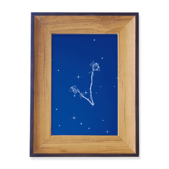 Star Universe Constellation Pattern Photo Frame Exhibition Display Art Desktop Painting