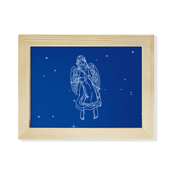 Star Universe Virgo Constellation Pattern Desktop Photo Frame Picture Art Decoration Painting 6x8 inch