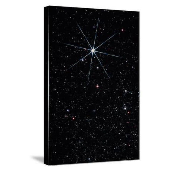 Star Vega In the Constellation of Lyra, Stretched Canvas Wall Art by John Sanford Sold by Art.Com
