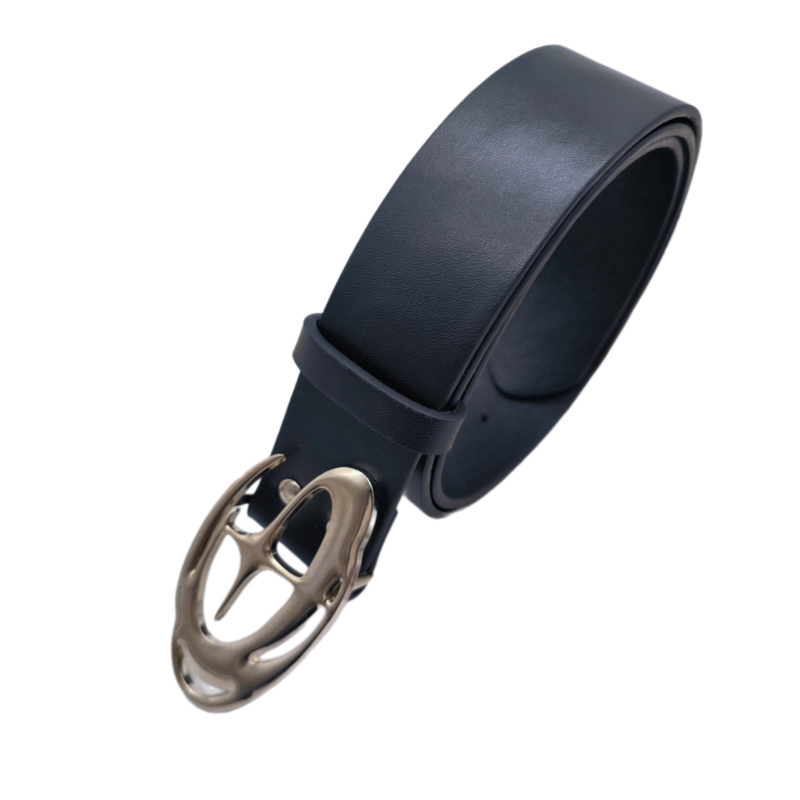 Sample Backle Star Waist Belt PU Chain Costume Simple Buckle for Wrap Dress Waist ...