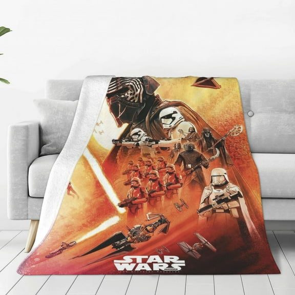 Star War-S Ultra-Soft Micro Fleece Blanket Cozy Blanket Thick Warm Plush Throw Blanket Sofa Cushion