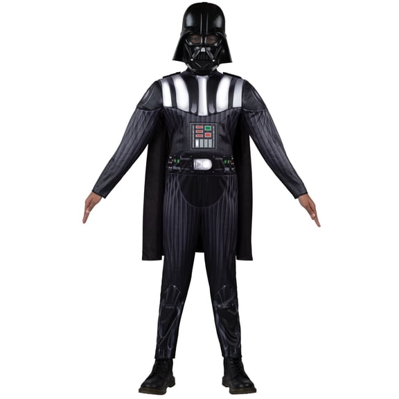 Star War's Darth Vader Halloween Costume for Chilren, Boy's Size S (6/7), by Jazwares