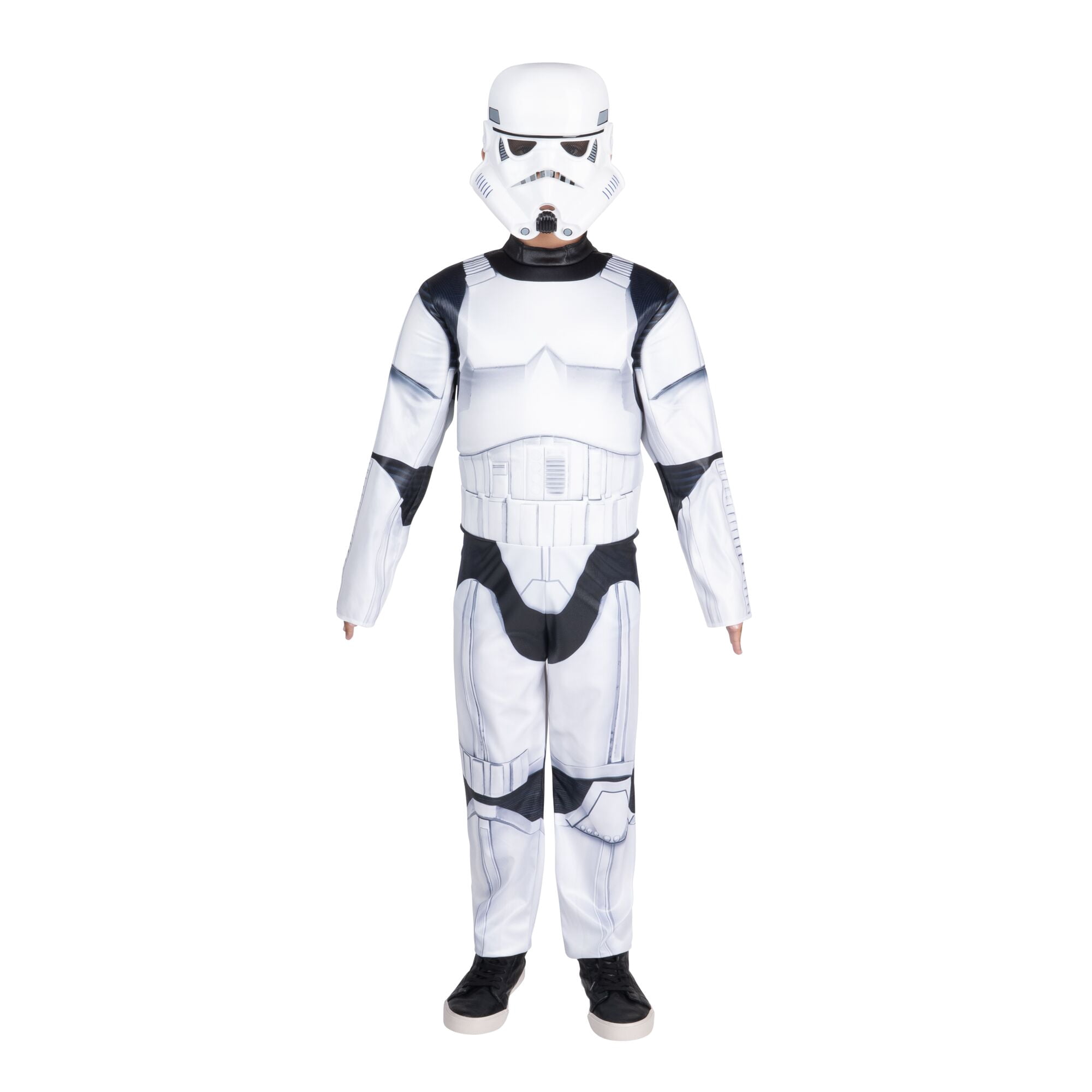 Star War's Storm Trooper Halloween Costume for Children, Boy's Size S (6/7), by Jazwares