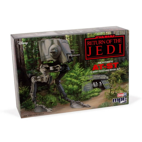 Star Wars Return of the Jedi 1/100 Scale Model Kit: AT-ST (MPC966)