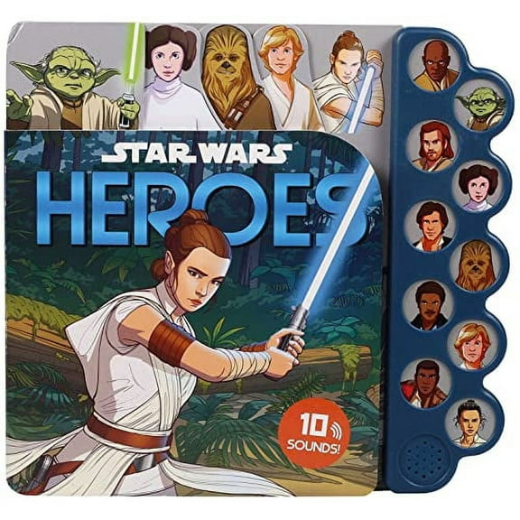 Pre-Owned Star Wars: 10-Button Sound: Heroes (Hardcover) by Editors of Studio Fun International