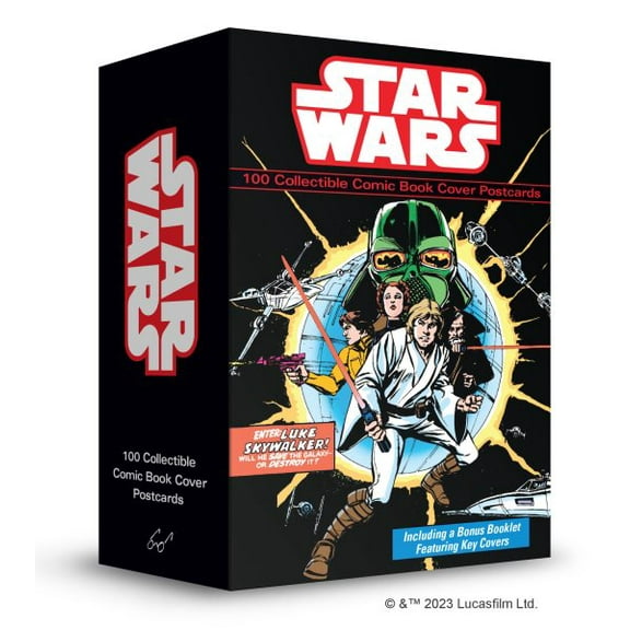 Pre-Owned Star Wars 100 Collectible Comic Book Cover Postcards
