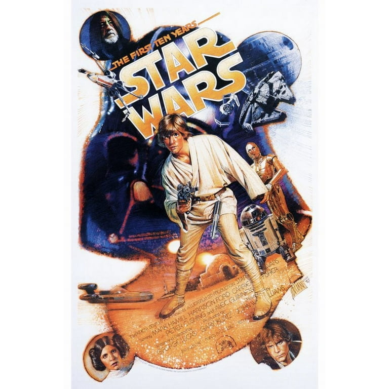Star Wars 10th Anniversary - movie POSTER (Style A) (27