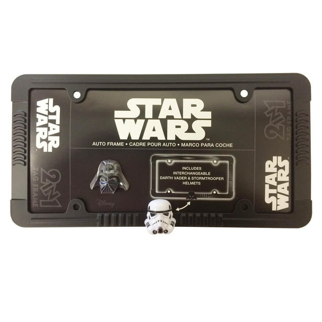 License Plate Frame Star Wars 2023 Topps Chrome Star Wars Monikers