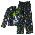 thumbnail image 1 of Star Wars 2 PC Long Sleeve Button Down Pajama Set Boy Size 8, 1 of 1