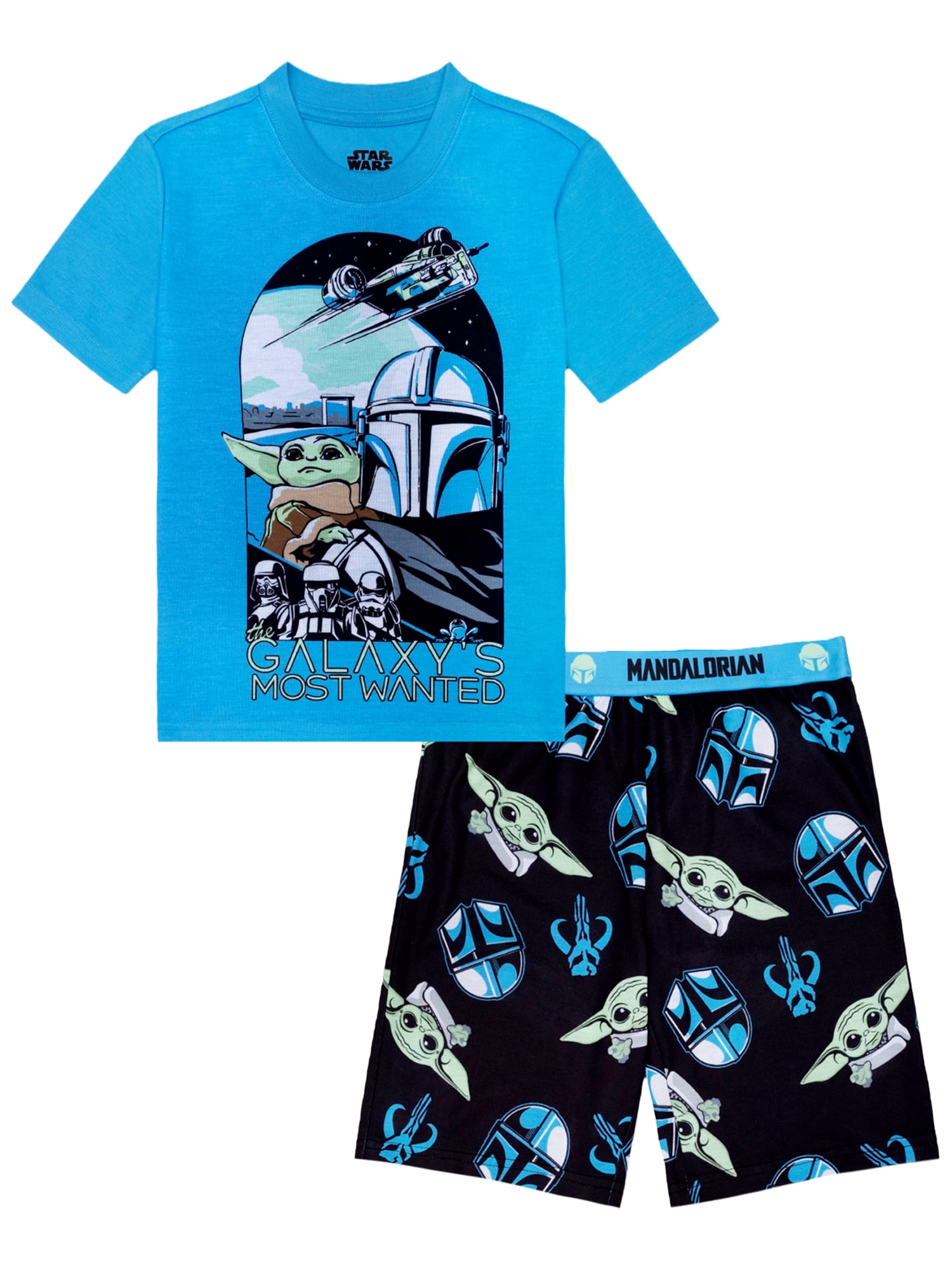 Star Wars 2-Piece Short Sleeve and Short Pajama Set, 4-12