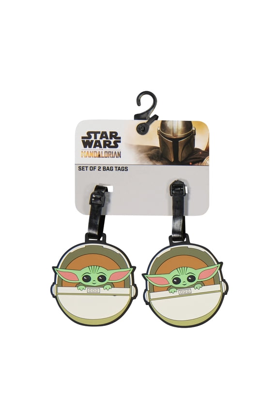 2-Piece Suitcase ID Tag Set with Adjustable Straps, Multi