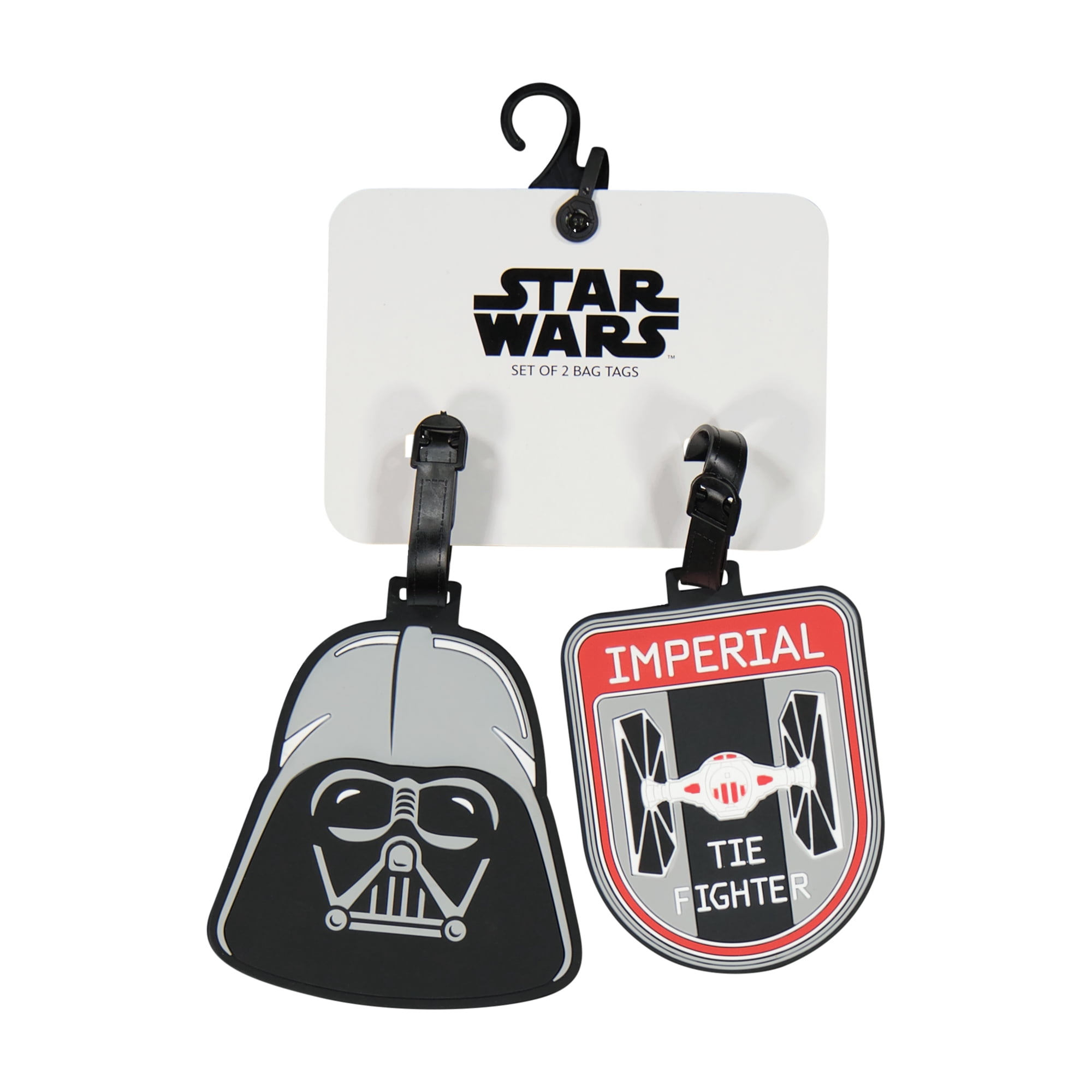Star Wars 2-Piece Suitcase ID Tag Set with Adjustable Straps, Multi