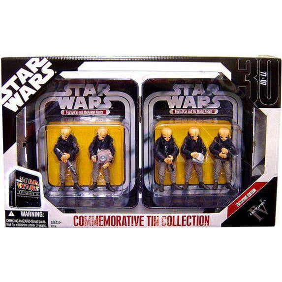 Star Wars 2006 Saga Collection Figrin D'an & The Modal Nodes Action Figure 5-Pack Set