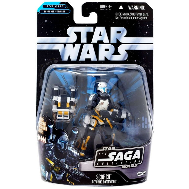 Star Wars 2006 Saga Collection Scorch Action Figure Republic Commando