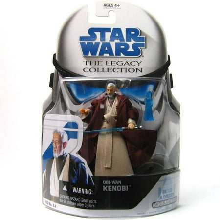 Hasbro Star Wars Legacy Collection Build-A-Droid Factory Action Figure BD No. 34 OBI-Wan Kenobi