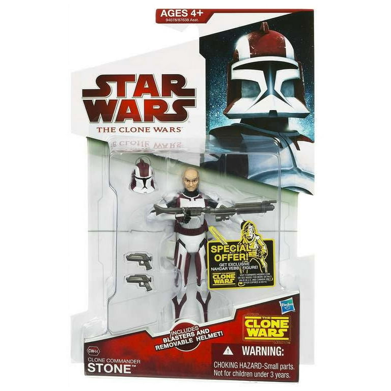 スター・ウォーズ CLONE WARS フィギュア STONE Star Wars clone wars Clone Commander Stone MOC Action Figure