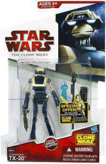 スターウォーズ　ベーシックフィギュア　TX-20 Star Wars 2009 TX-20 Tactical Droid Action Figure - Walmart.com