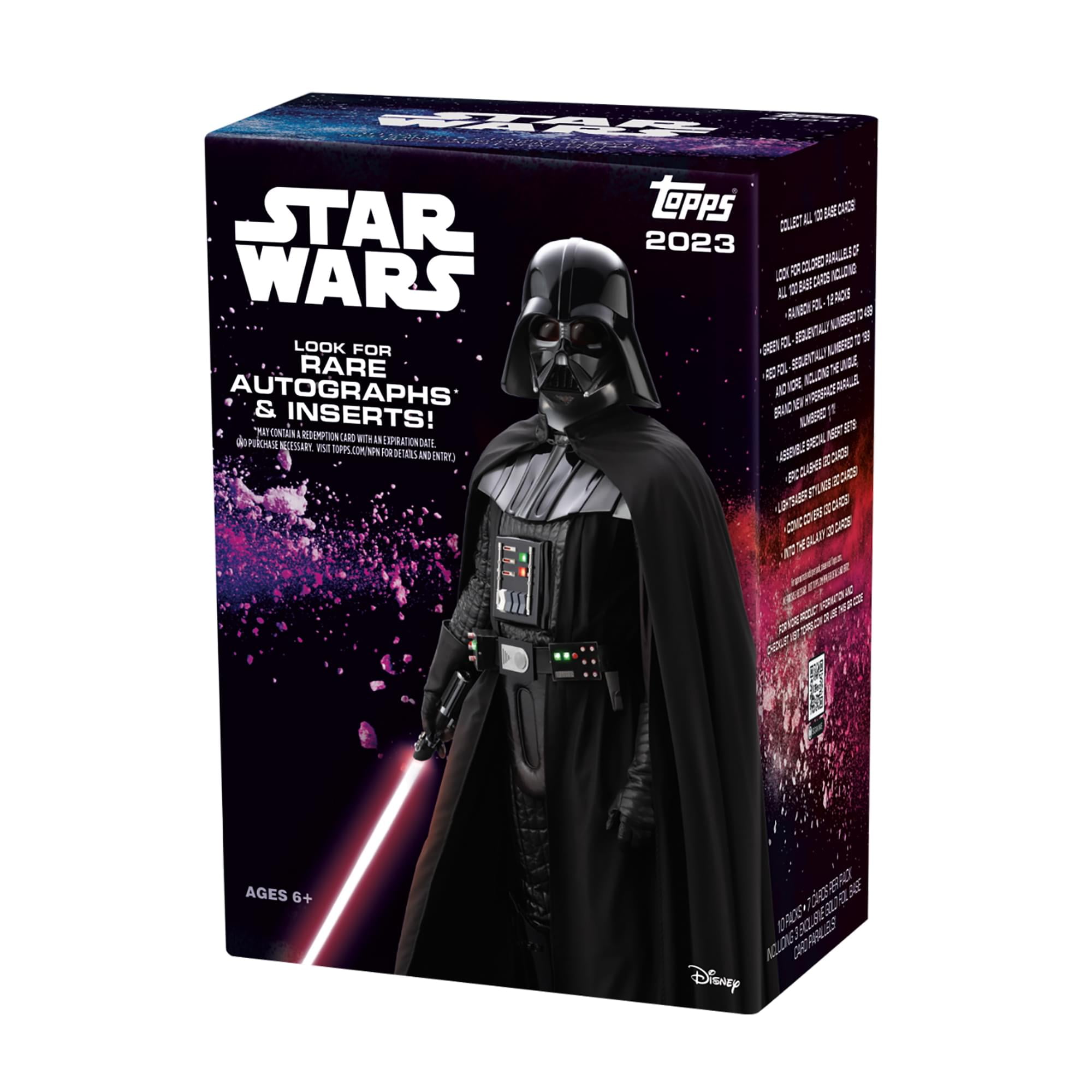 Star Wars 2023 Topps Value Box | 10 Packs Per Box