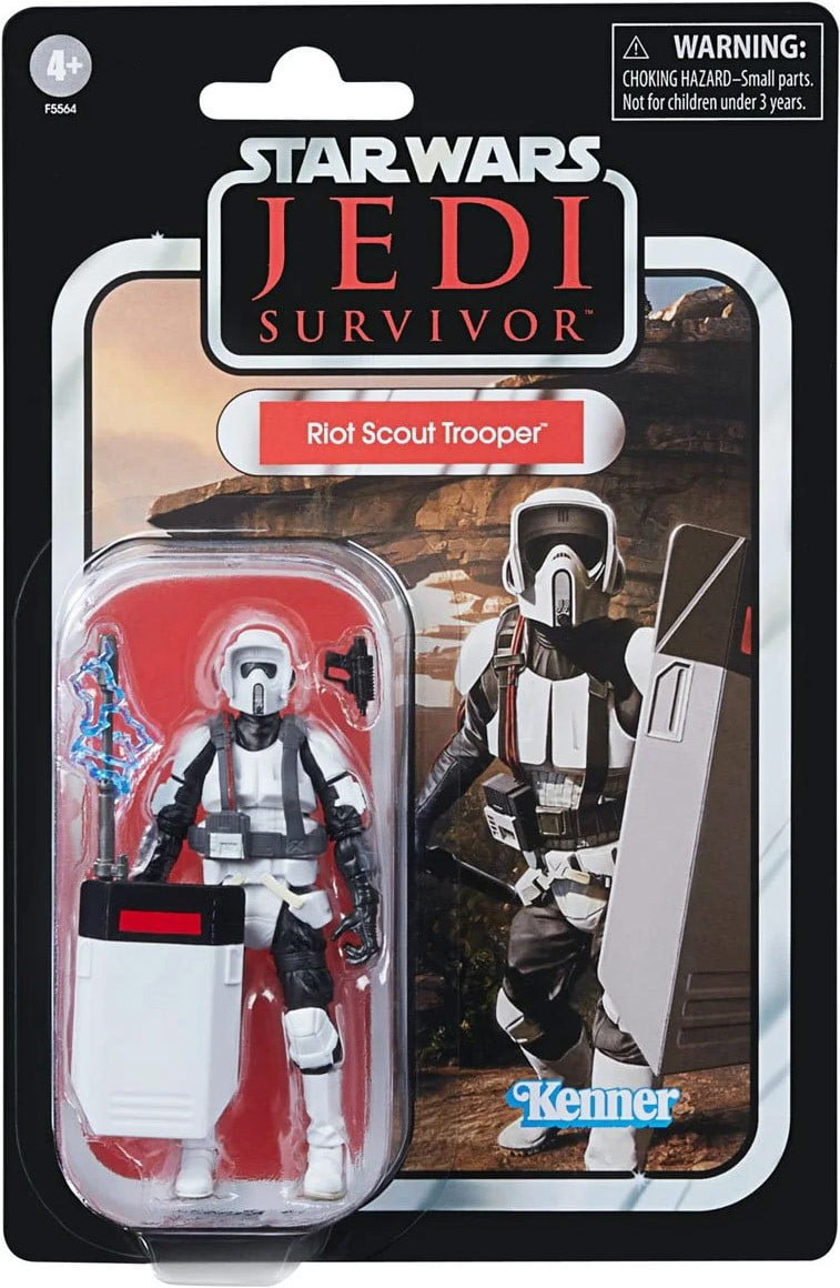 Star Wars 2023 Vintage Collection Gaming Greats Riot Scout Trooper Action Figure