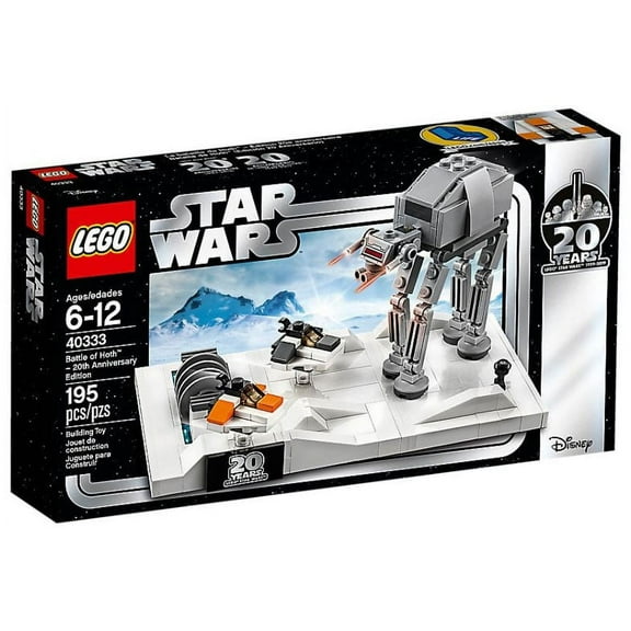 LEGO Star Wars Battle of Hoth 20th Anniversary Edition 195 Piece Set 40333