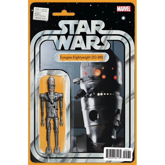 Star Wars #25 Christopher Action Figure Var (Christopher Action Figure Var) Marvel Comics Comic Book