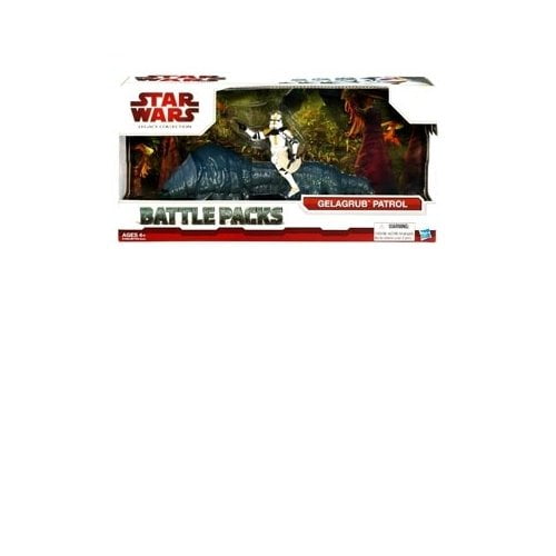Figurine Star Wars – Gelagrub Patrol Battlepack Avec Monture Clone Trooper, Occasion
