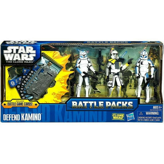Star Wars 3.75 Inch Battle Pack Battle Game Defend Kamino