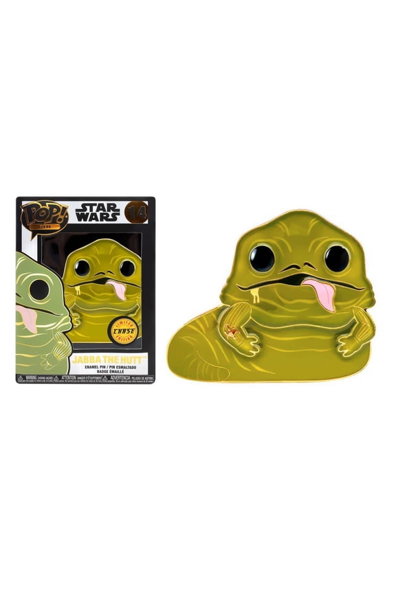 Star Wars 3 Inch Funko POP Pin | Jabba The Hutt Chase