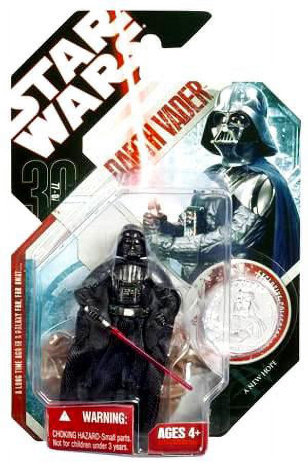 Star Wars 30th Anniversary 2007 Wave 3 Darth Vader Action Figure [Obi-Wan  Duel]