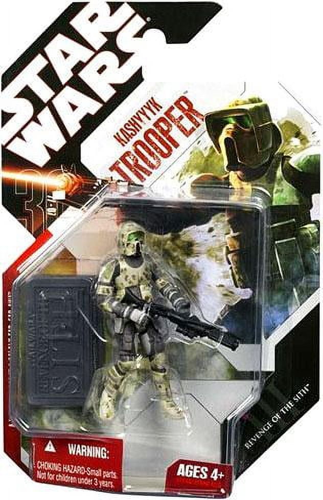 Star Wars 30th Anniversary 2008 Wave 1 Kashyyyk Trooper Action Figure Walmart