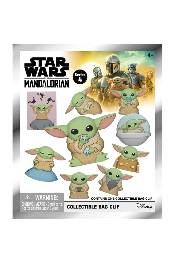 Grogu 3D Foam Bag Clip Blind Bag