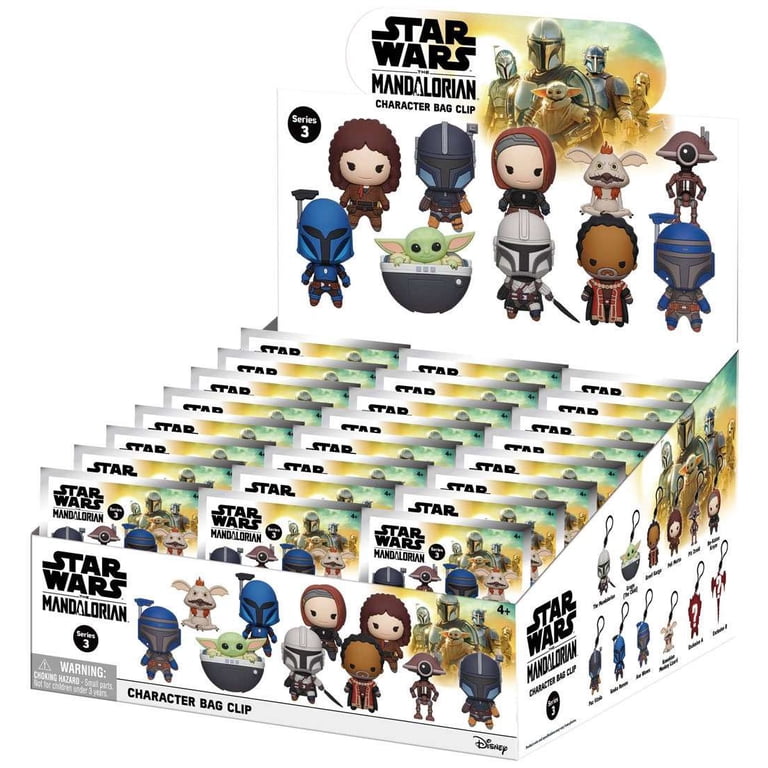Monogram Star Wars 3D Figural Foam Bag Clip, The Mandalorian