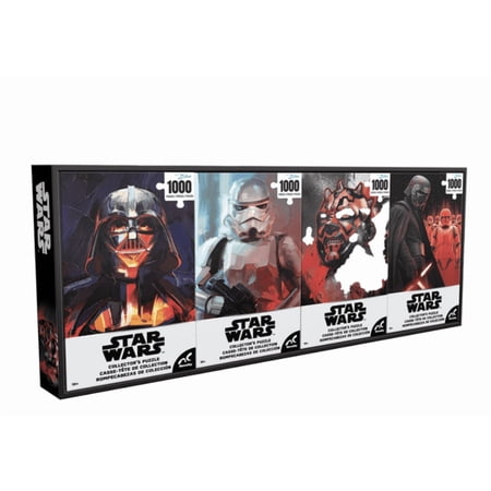 Star Wars Collector’s Puzzle Set – 4-Pack (1000 Pieces Each)