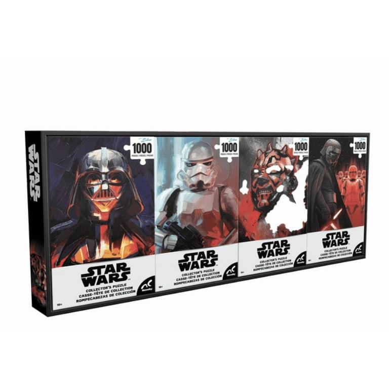 Star Wars Collector's Puzzle Set – 4-Pack (1000 Pieces Each