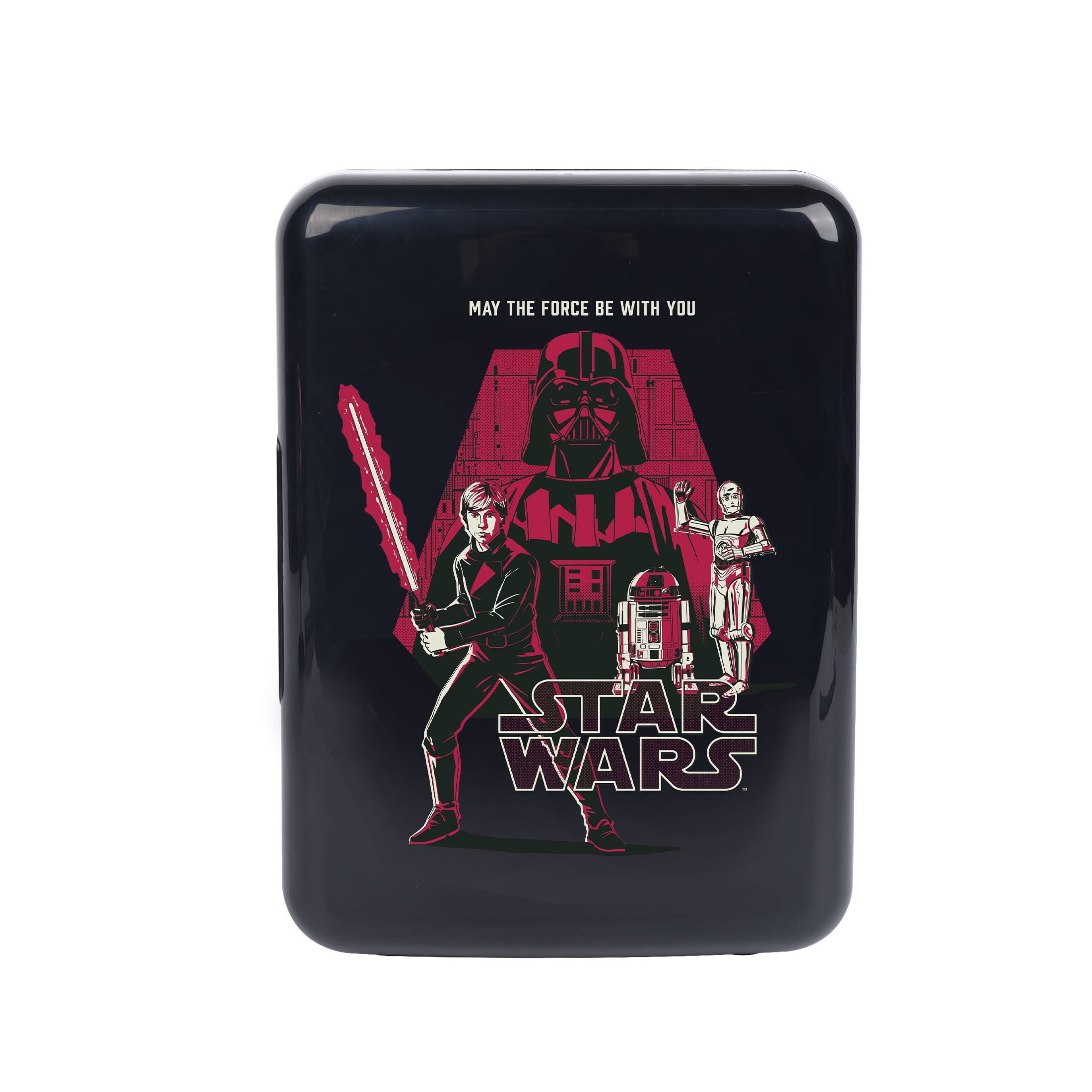Star Wars 4L 6-Can Mini Fridge, Black