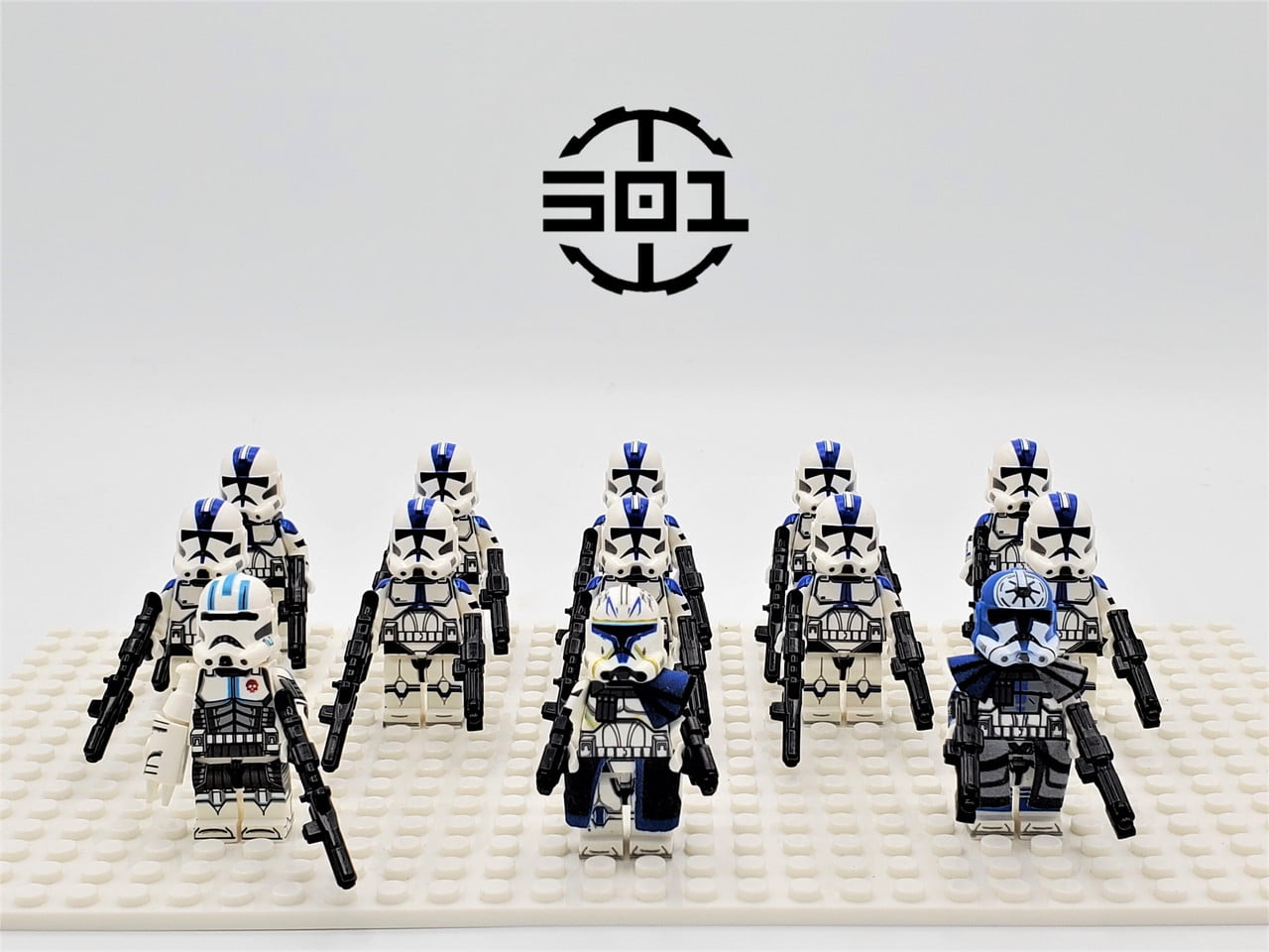 Star Wars 501st Legion Captain Rex 13 Minifigures Set