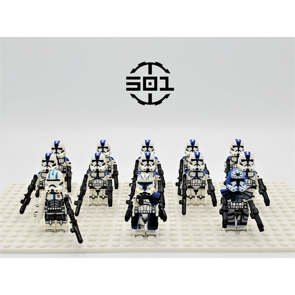 Star Wars 501st Legion Captain Rex 13 Minifigures Set
