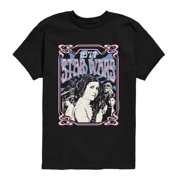 Star Wars - 70s Boys' Short Sleeve Graphic T-Shirt
