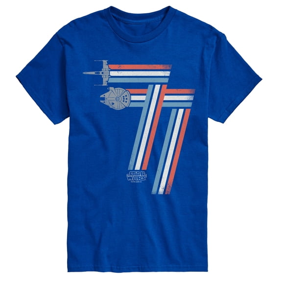 Star Wars - 77 Retro Ships - Men's Short Sleeve Graphic T-Shirt