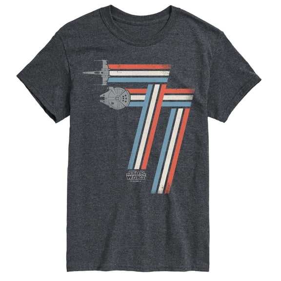 Star Wars - 77 Retro Ships - Men's Short Sleeve Graphic T-Shirt