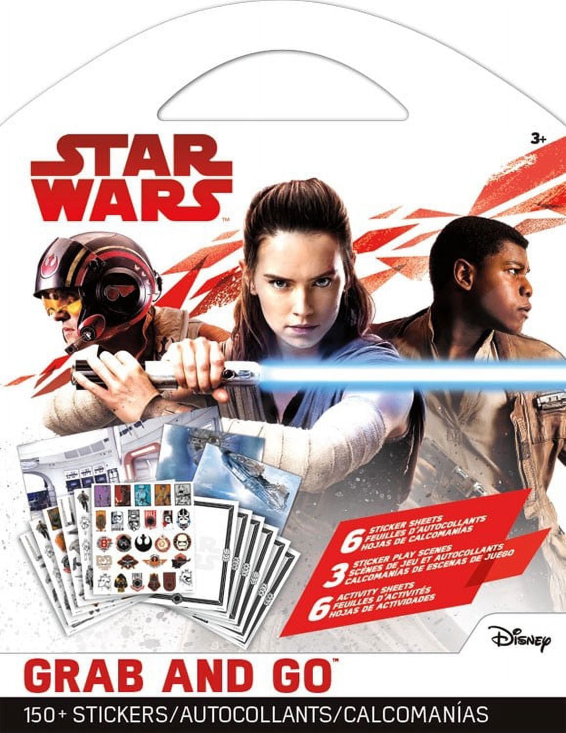 Star Wars 8 Grab & Go Stickers