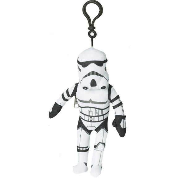 Star Wars 8" Zippered Plush Clip, Stormtrooper