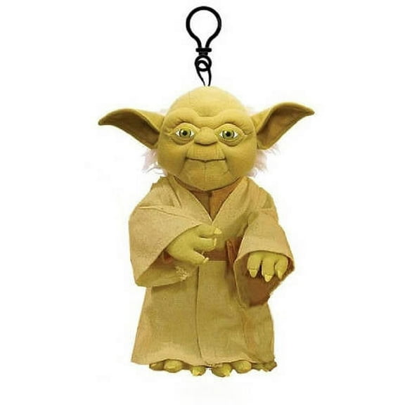 Star Wars 8" Zippered Plush Clip, Yoda