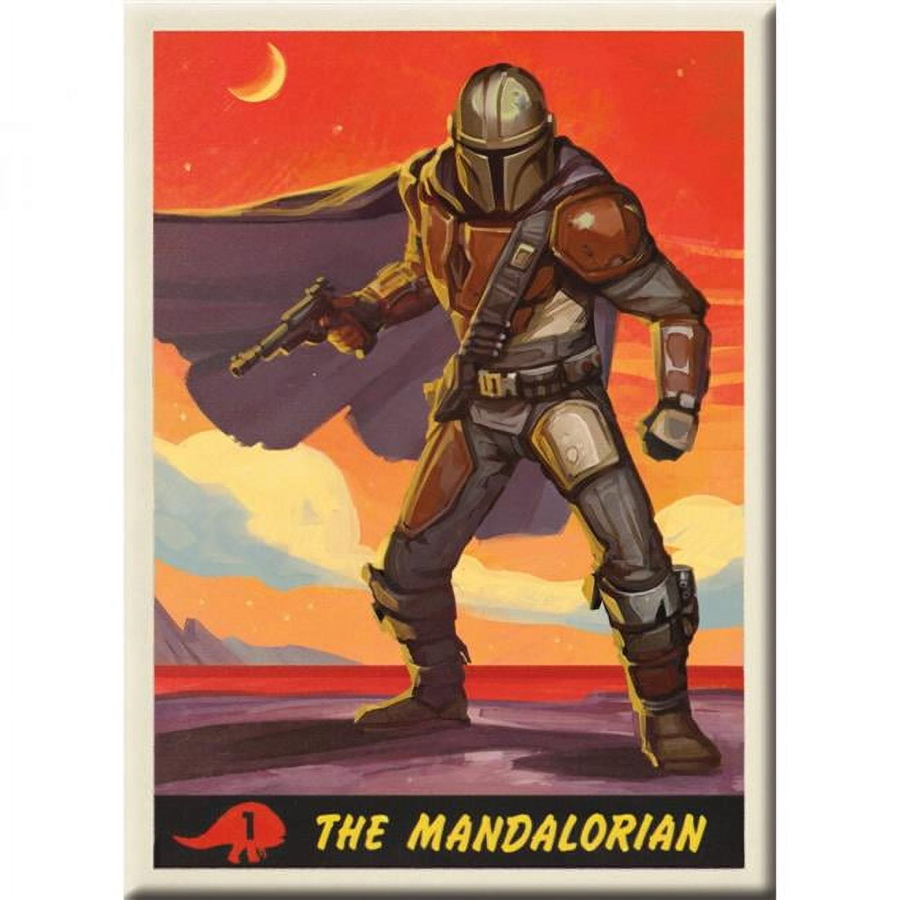 Star Wars 802425 The Mandalorian Sunset Magnet - Walmart.com