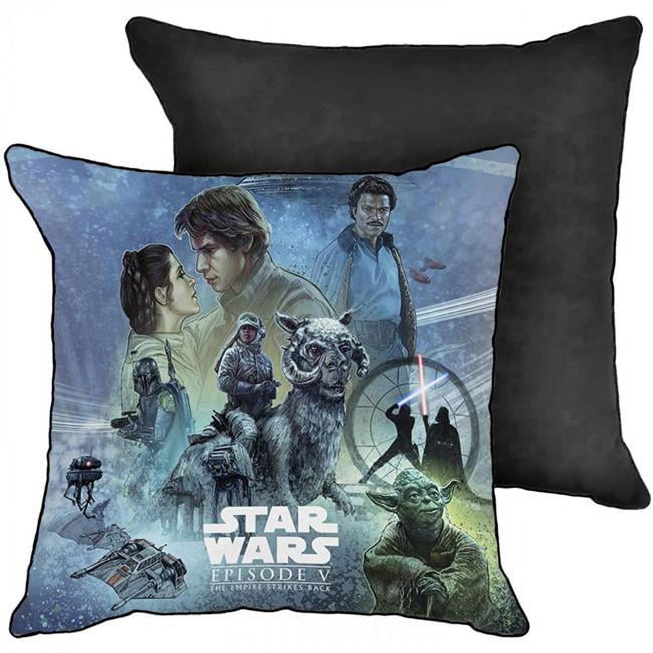 Star Wars Darth Vader Velvet Throw Pillow Case 2PCS Square Cushion Cover  18X18