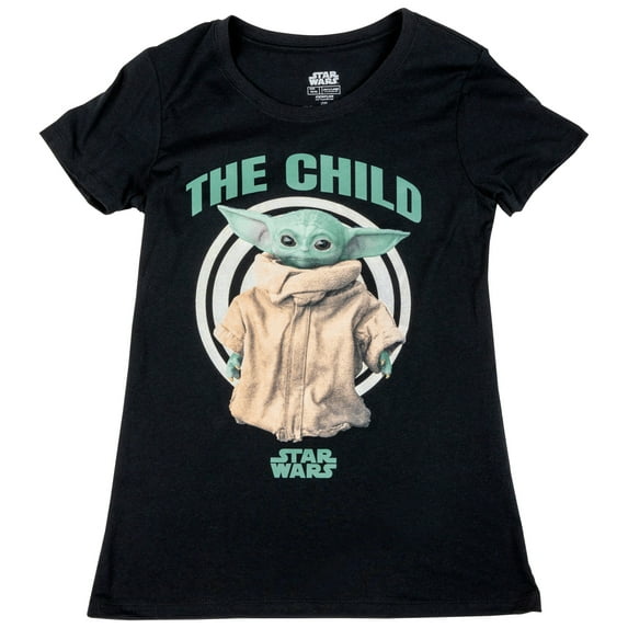 Star Wars The Mandalorian the Child Bullseye T-Shirt, Small