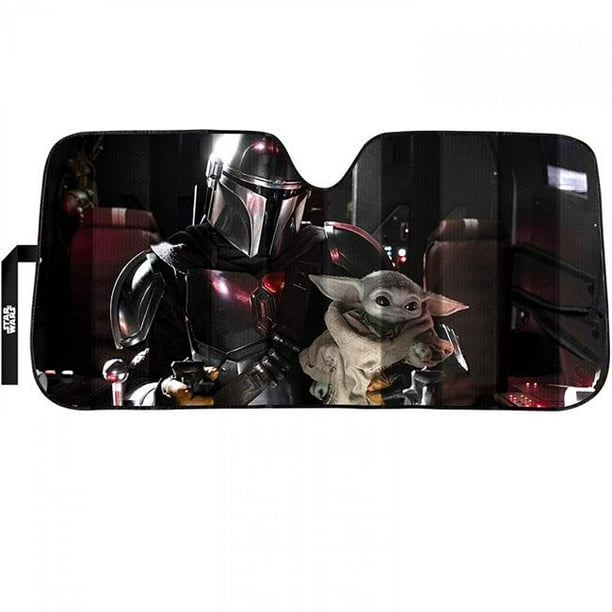 Star Wars 821455 The Mandalorian Razorcrest Cockpit Car Sunshade
