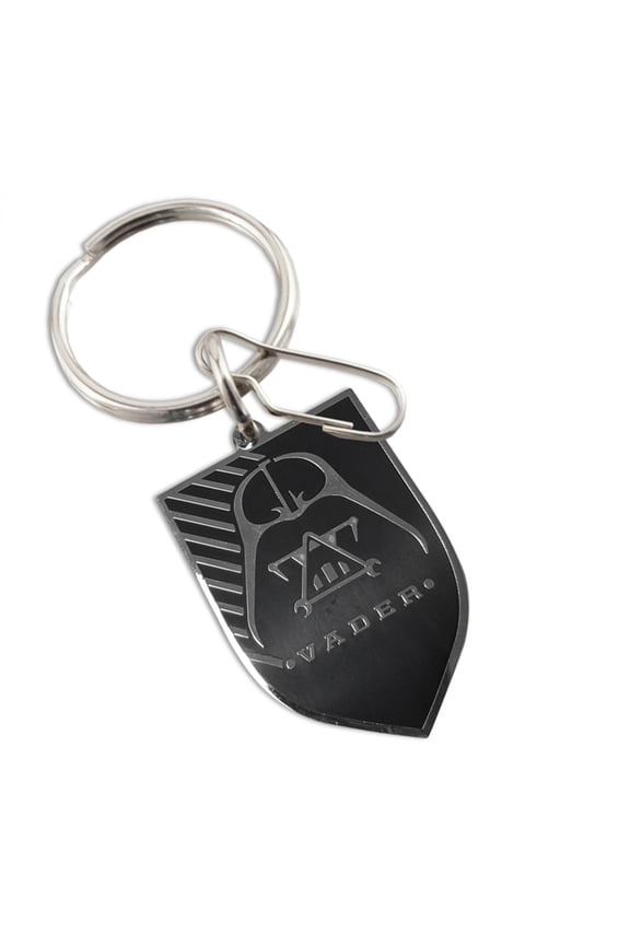 Darth Vader Badge Metallic Keychain