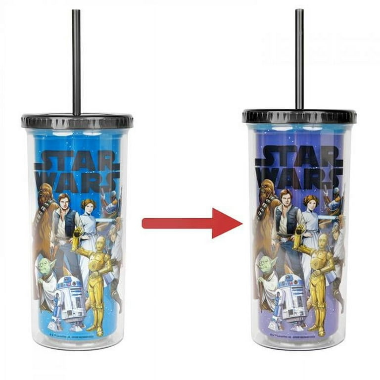 Star Wars Group Shot Color Changing Tumbler with Lid & Straw | 856863